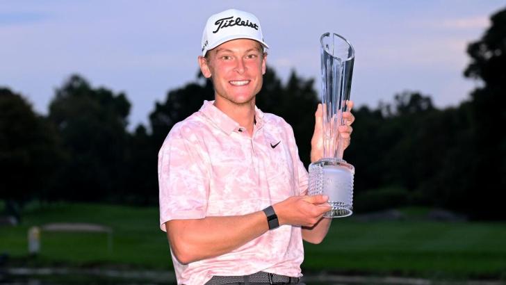 Golfer Vincent Norrman 